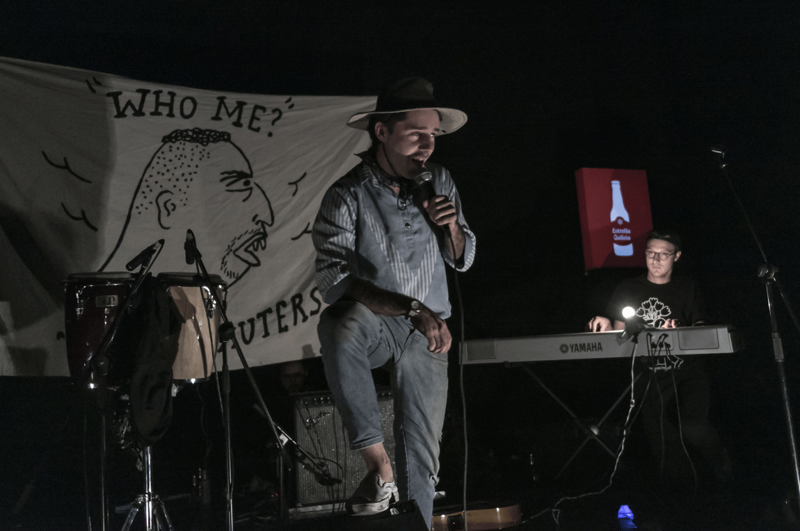 Juan Wauters en el Teatro del Arte