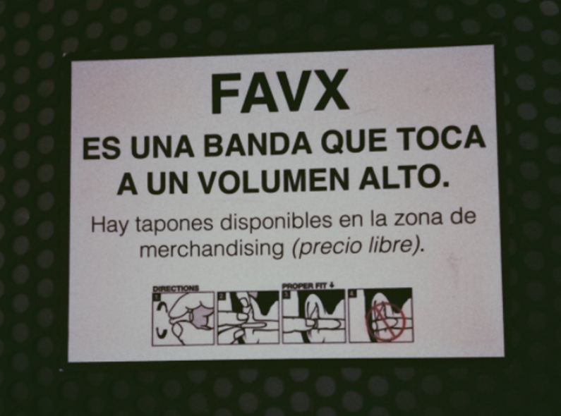 Aviso de FAVX en el Esmorga Fest